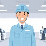 ものづくり補助金で設備投資を実行して喜ぶ経営者イメージイラスト