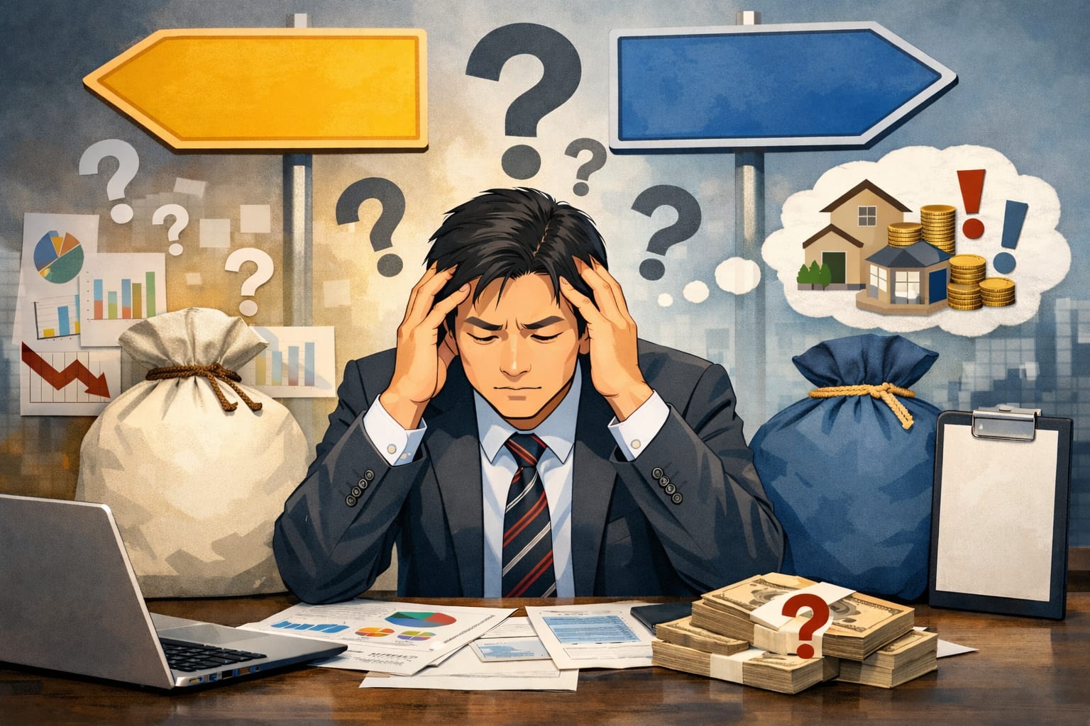 補助金か助成金か悩む経営者